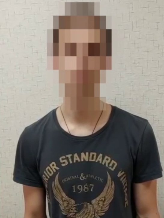 Screenshot from the video apology. Video apologies are an established form of state harassment in Russia, read more about them in <a href="https://axmwjdvv---mekodxpr-bsccljbcrq-ez.a.run.app/en/apology-videos-and-more-post-full-scale-invasion-analysis-extrajudicial-pressure-tactics"><u>our report</u></a> / Source: Оперативные сводки